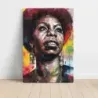 Nina Simone – Expressive Portrait Fine Art Music Poster