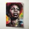 Nina Simone – Expressive Portrait Fine Art Music Poster