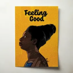 Nina Simone – Feeling Good Pop Art Fine Art Music Poster