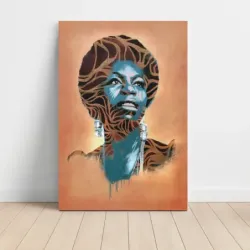 Nina Simone – Graffiti Stencil Fine Art Music Poster