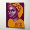 Nina Simone – No Fear Fine Art Music Poster