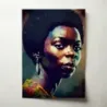 Nina Simone – Painted Portrait Fine Art Music Poster