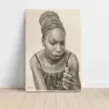 Nina Simone – Pencil Drawing Fine Art Music Poster