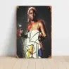 Nina Simone – With Microphone Painting Fine Art Music Poster
