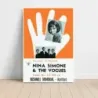 Nina Simone and The Vogues – Bushnell Memorial Hartford Fine Art Concert Poster