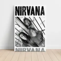 Nirvana – Band Photo Black and White Fine Art Music Poster