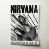 Nirvana – Band Photo Black and White Fine Art Music Poster