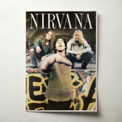 Nirvana – Band Photo Graffiti Fine Art Music Poster