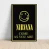 Nirvana – Come As You Are Smiley Fine Art Music Poster