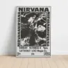 Nirvana – Lift Ticket Sub Pop Fine Art Concert Poster