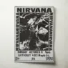 Nirvana – Lift Ticket Sub Pop Fine Art Concert Poster