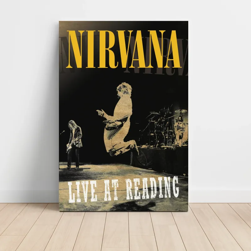 Nirvana – Live At Reading Fine Art Music Poster