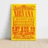 Nirvana and Mudhoney – Portland Meadows Fine Art Concert Poster