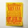 Nirvana and Mudhoney – Portland Meadows Fine Art Concert Poster