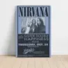 Nirvana and Sister Double Happiness and Hole – Iguanas Tijuana Fine Art Concert Poster