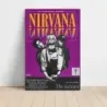 Nirvana and The Auteurs – Isstadion Stockholm 1994 Fine Art Concert Poster