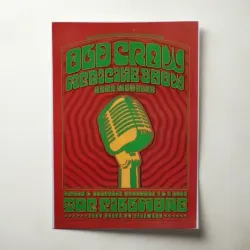 Old Crow Medicine Show and Sara Watkins – The Fillmore 2006 Fine Art Concert Poster