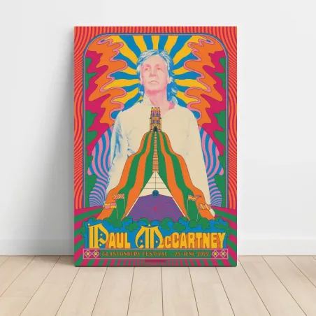 Paul McCartney – Glastonbury Festival 2022 Fine Art Concert Poster