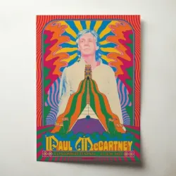 Paul McCartney – Glastonbury Festival 2022 Fine Art Concert Poster