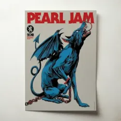 Pearl Jam – Rock Werchter Belgium 2018 Fine Art Concert Poster