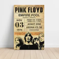 Pink Floyd – Empire Pool Wembley 1974 Fine Art Concert Poster