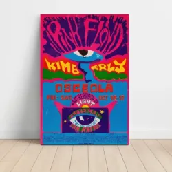 Pink Floyd – Kimberly Osceola Pepperland San Rafael Fine Art Concert Poster