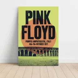 Pink Floyd – Pompeii Amphitheatre 1971 Fine Art Concert Poster