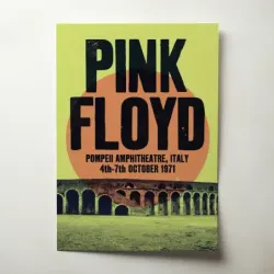 Pink Floyd – Pompeii Amphitheatre 1971 Fine Art Concert Poster
