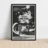 Pink Floyd – Royal Festival Hall 1969 Fine Art Concert Poster