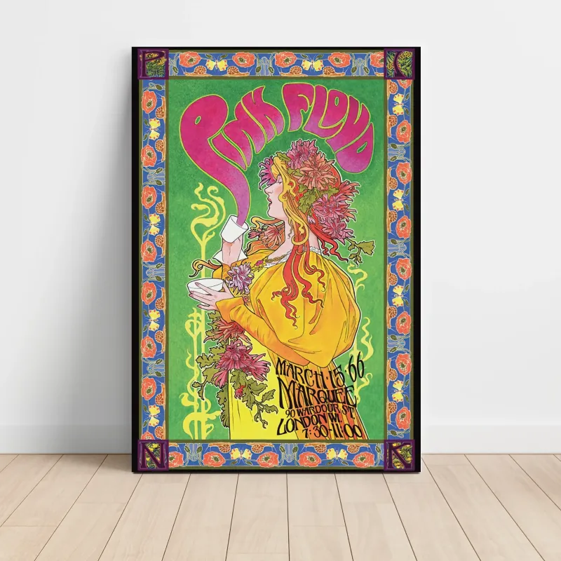Pink Floyd – The Marquee London 1966 Fine Art Concert Poster
