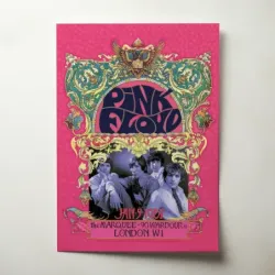 Pink Floyd – The Marquee London 1967 Fine Art Concert Poster