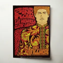 Pink Floyd and Lee Michaels – Fillmore Fine Art Concert Poster