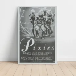 Pixies and Death Cab For Cutie – Les Schwab Amphitheater Bend Fine Art Concert Poster