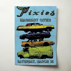 Pixies and Imaginary Cities – Bricktown Events Center Fine Art Concert Poster