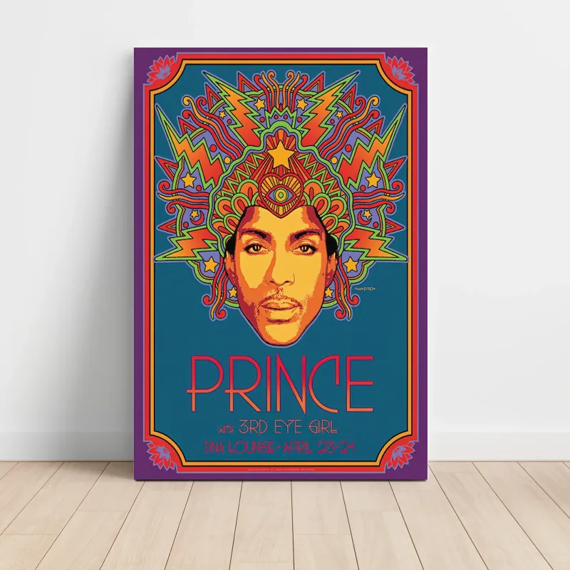 Prince and 3rd Eye Girl – DNA Lounge Fine Art Concert Poster