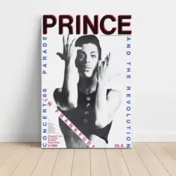 Prince and The Revolution – Parade Concert '86 Frankfurt Fine Art Concert Poster