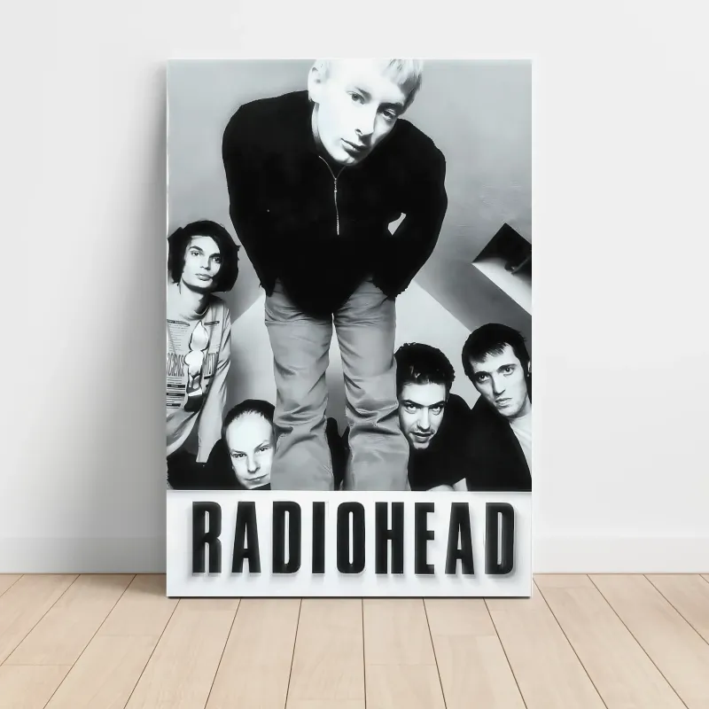 Radiohead – Band Photo Fine Art Music Poster
