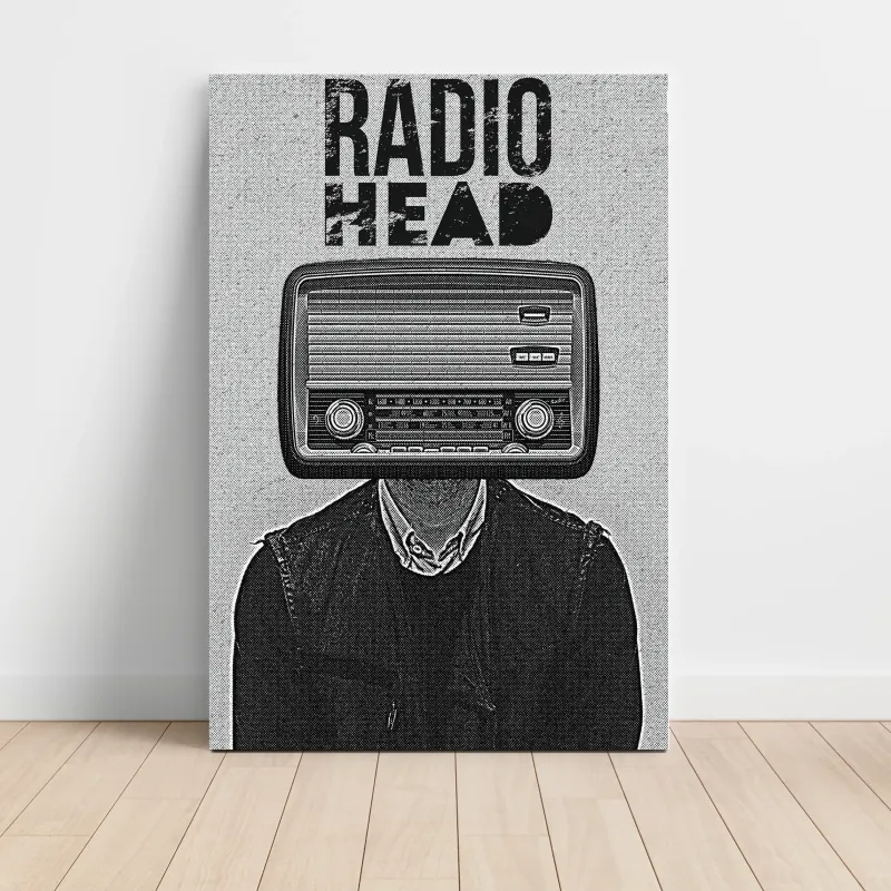 Radiohead – Radio Head Man Fine Art Music Poster
