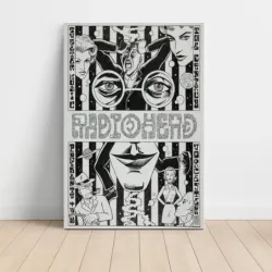 Radiohead – The Centrum Worcester 1998 Fine Art Concert Poster