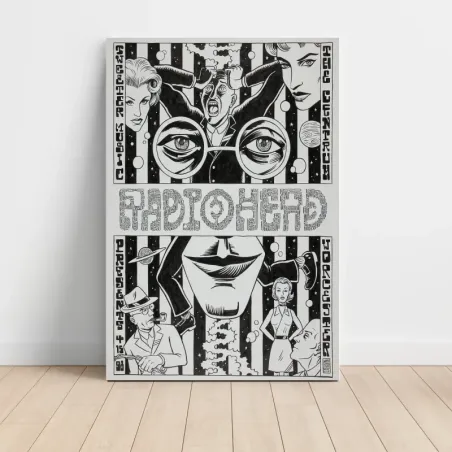 Radiohead – The Centrum Worcester 1998 Fine Art Concert Poster
