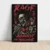 Rage Against The Machine – Skull Microphone Fine Art Music Poster