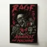 Rage Against The Machine – Skull Microphone Fine Art Music Poster