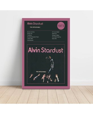 Alvin Stardust – The Untouchable Fine Art Album Poster