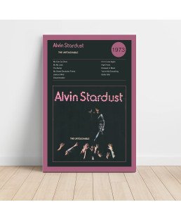 Alvin Stardust – The Untouchable Fine Art Album Poster