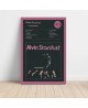 Alvin Stardust – The Untouchable Fine Art Album Poster