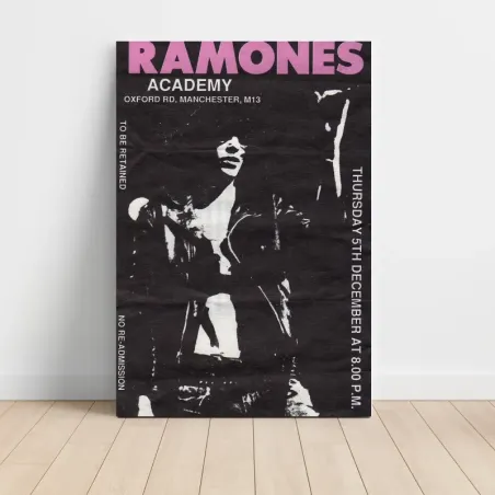 Ramones – Academy Manchester Fine Art Concert Poster