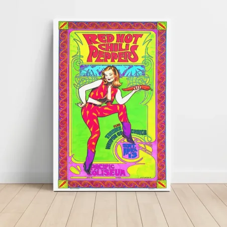 Red Hot Chili Peppers – Pacific Coliseum Fine Art Concert Poster