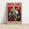 Red Hot Chili Peppers and Nirvana and Pearl Jam – Cow Palace 1991 Fine Art Concert Poster