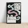 REM and The dBs – University Hall 1984 Fine Art Concert Poster