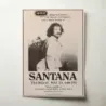 Santana – Welsh Auditorium Fine Art Concert Poster